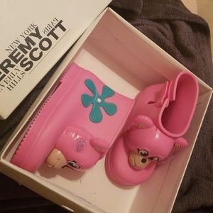 Mini melissa jeremy scott boots